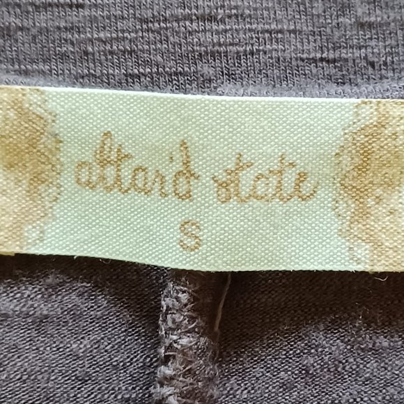 EUC Altar'd State BROWN "Interesting Encounter" Tunic/Swing Dress Size Small - Picture 5 of 6